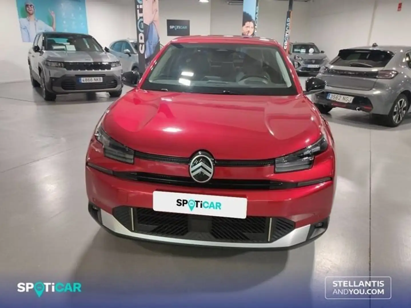 Citroen C4 X Hybrid 136 e-DCS6 Max Rojo - 2