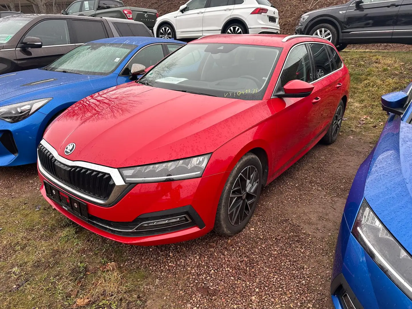 Skoda Octavia Combi 2.0 TDI 4x4 DSG Style AHK|Headup|Navi|Standh Rot - 2