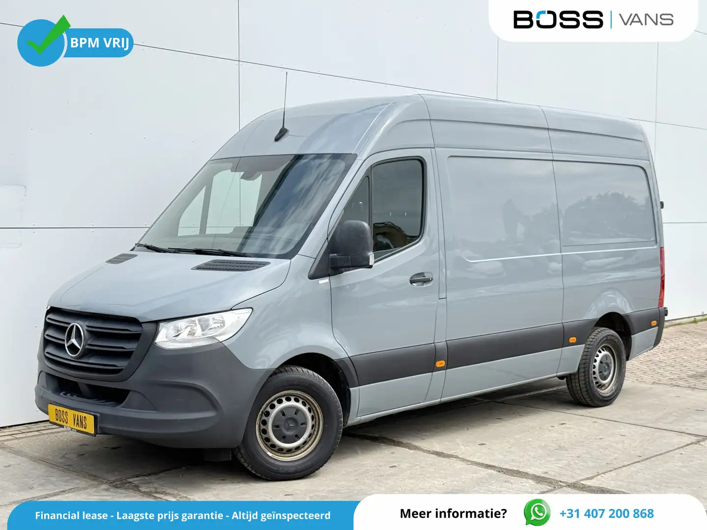 Mercedes-Benz Sprinter 315 1.9 CDI L2H2 Climate Control Cruise Control Ca Grijs - 1