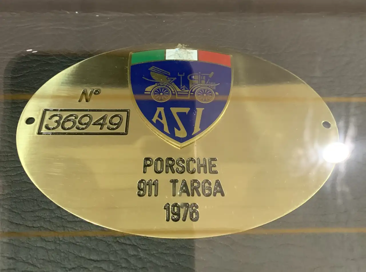 Porsche 911 TARGA 2.7 Metching Number ASI Targa Oro, foto 8