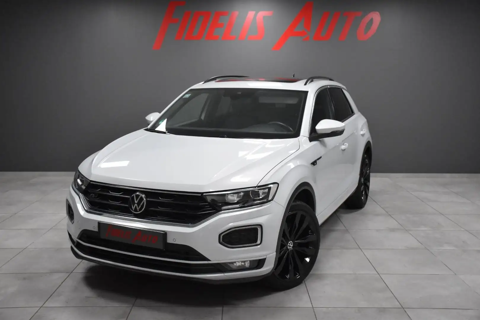 Volkswagen T-Roc R-LINE 2.0 TDI 150 DSG Blanc - 1
