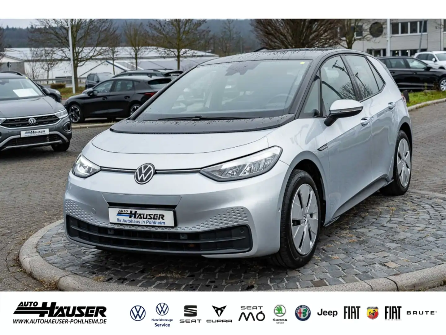 Volkswagen ID.3 Pro Performance 58 kWh NAVI KAMERA PARK ACC SITZHZ Silber - 1