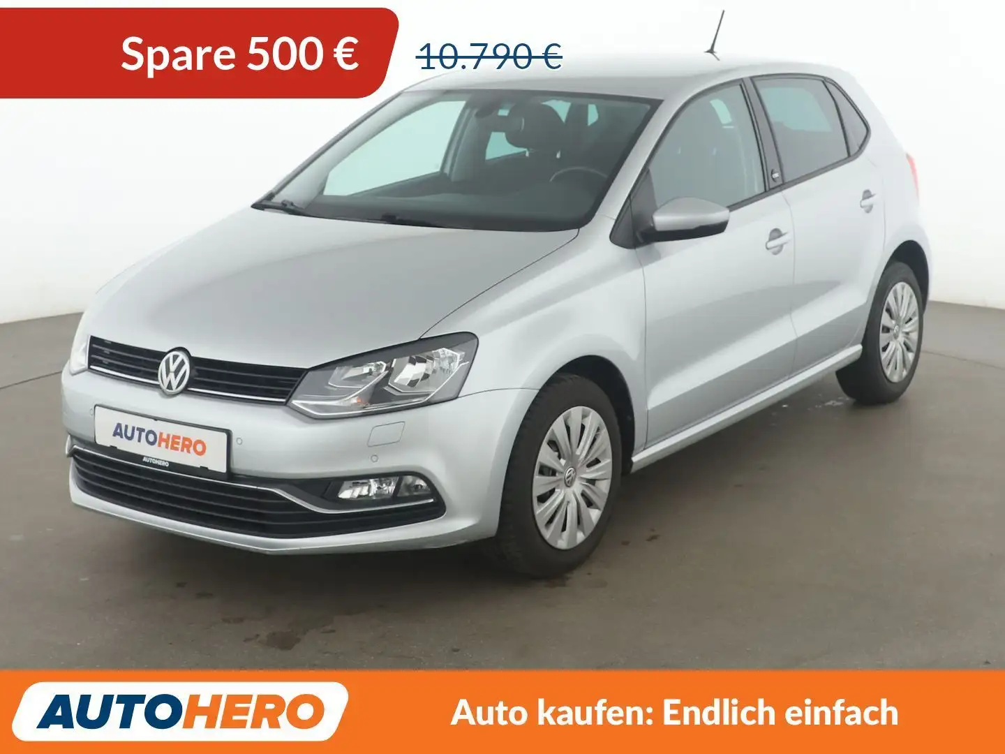 Volkswagen Polo 1.0 Sound BM*TEMPO*PDC*SHZ*KLIMA* Gris - 1