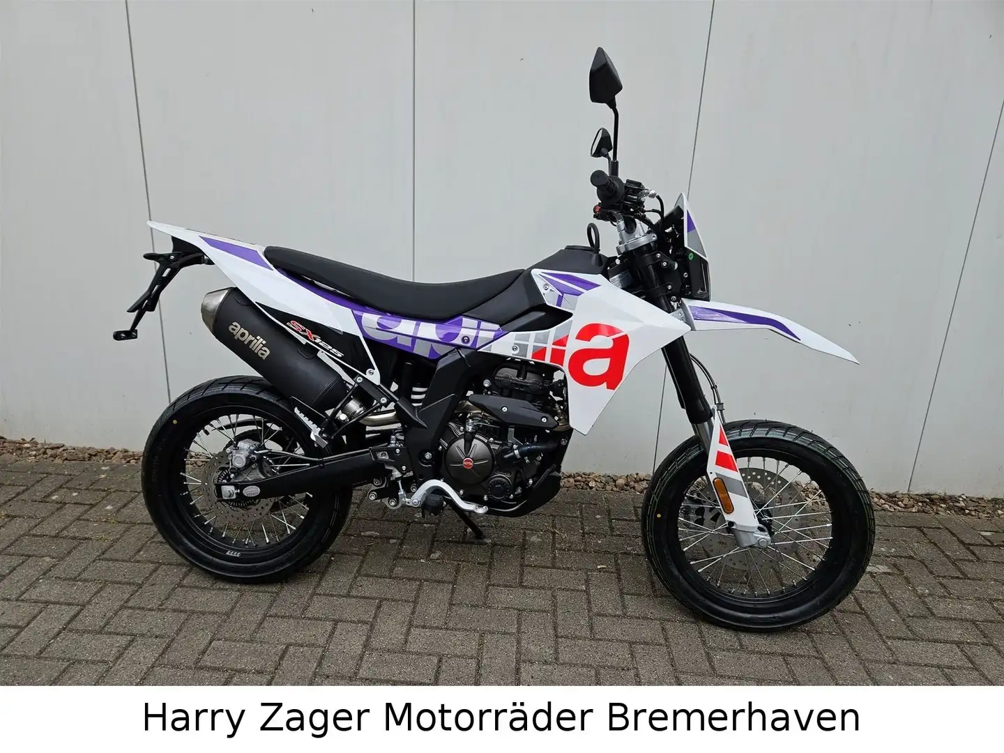 Aprilia SX 125 2025 sofort lieferbar! Vom Weiß - 1