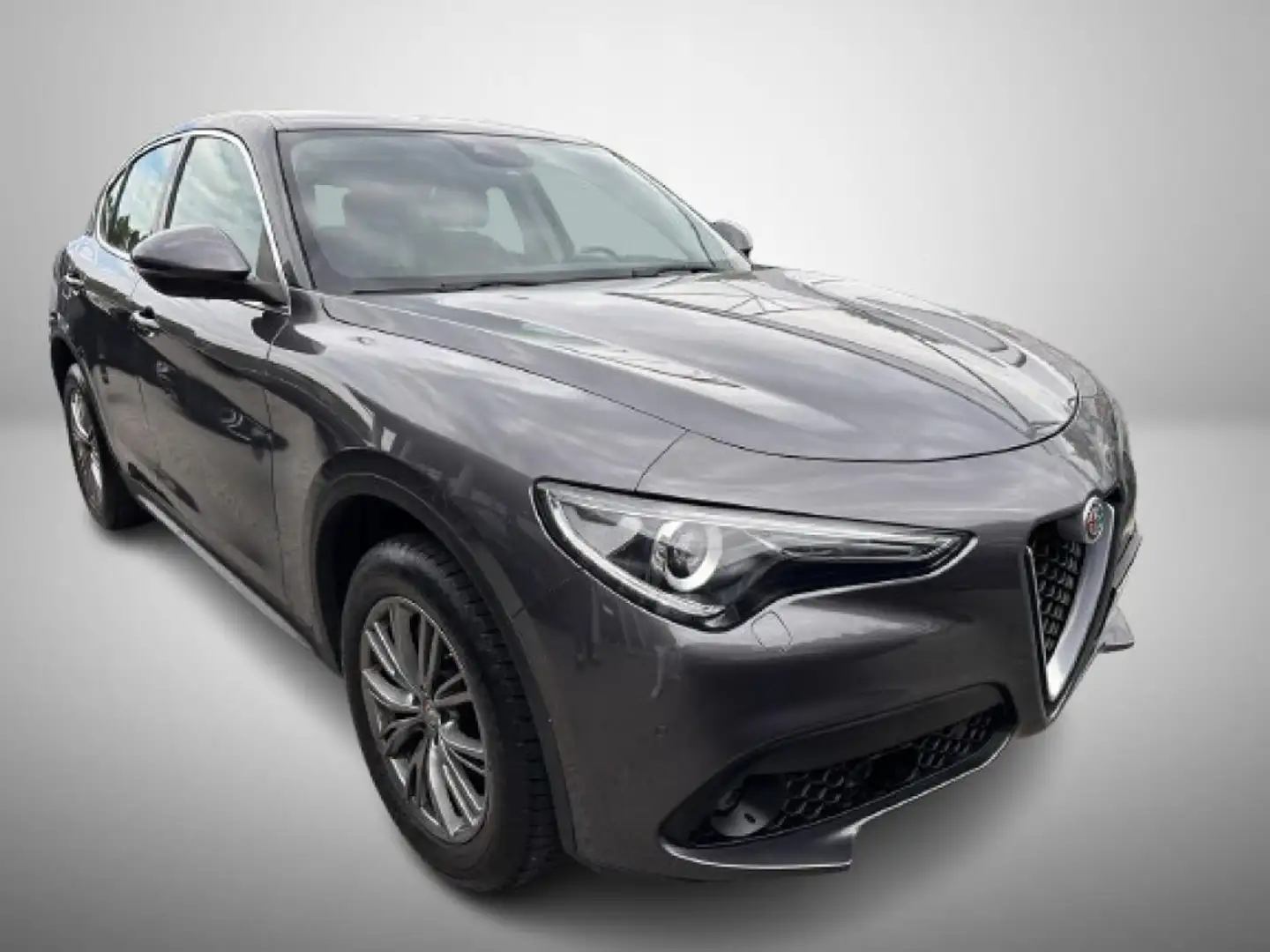 Alfa Romeo Stelvio 2.2 Turbodiesel 210 CV AT8 Q4 Super Grigio - 1
