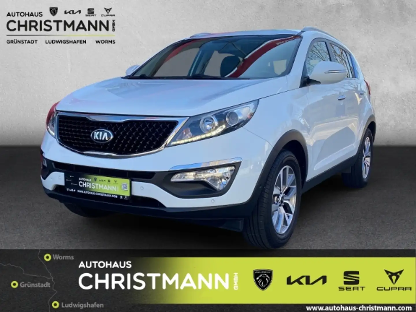 Kia Sportage Dream Team 2WD 1.6 GDI *abnehmbareAnhängerkupplung Wit - 1