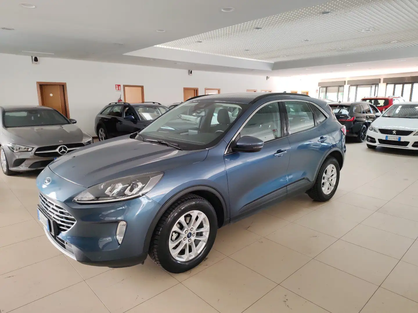 Ford Kuga 1.5EcoBlue 120cv 2WD Titanium Cruise Navi Virtual Bleu - 1