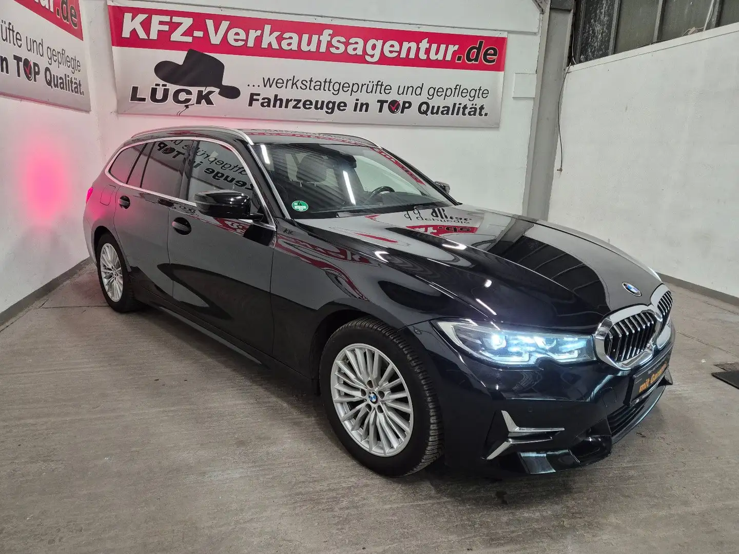BMW 318 3 Touring 318 i Luxury Line, inkl, Garantie Noir - 2