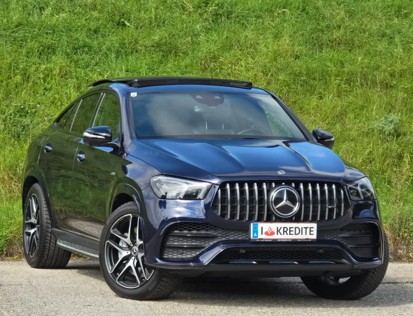 Mercedes-Benz GLE 53 AMG 4Matic* Top* Kredit* Automatik* Pano* Navi* RFK* Blau - 2