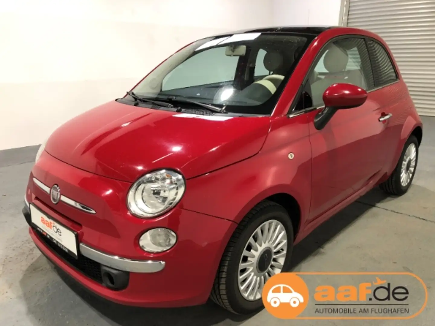 Fiat 500 1.2 Lounge Klima Pano Rot - 1