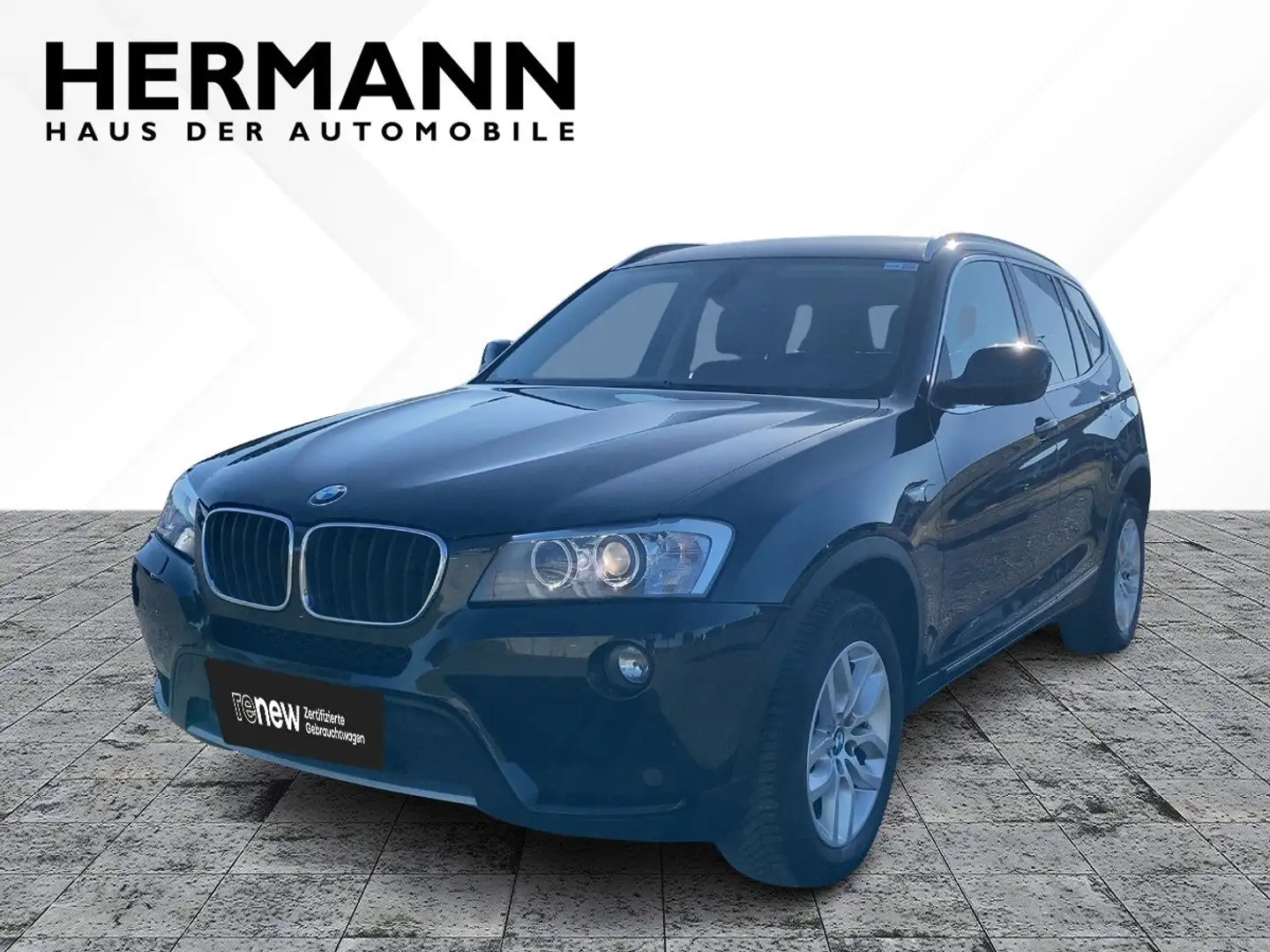 BMW X3 xDrive 20 d AHK*LED*NAVI*SHZ*2xKlima*AHK*HUD Zwart - 1