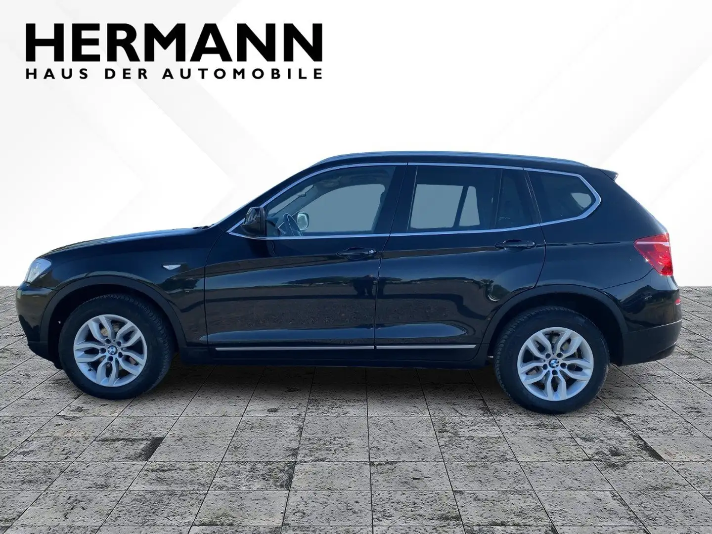 BMW X3 xDrive 20 d AHK*LED*NAVI*SHZ*2xKlima*AHK*HUD Zwart - 2
