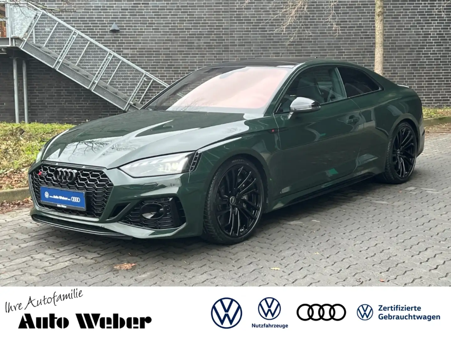 Audi RS5 Coupe Exclusive Carbon HUD RS-AGA Pano Zöld - 1