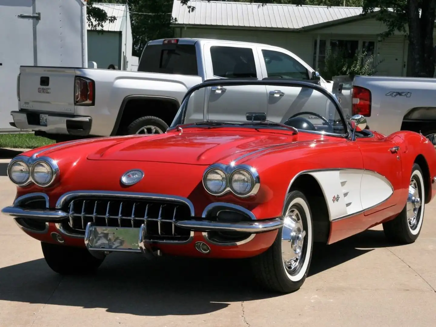 Chevrolet Corvette C1 Rojo - 1