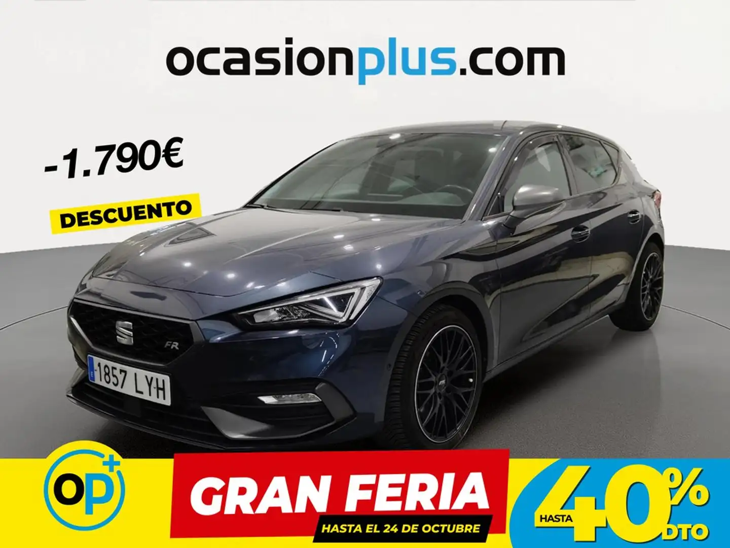 SEAT Leon 1.5 TSI S&S FR 150 Gris - 1
