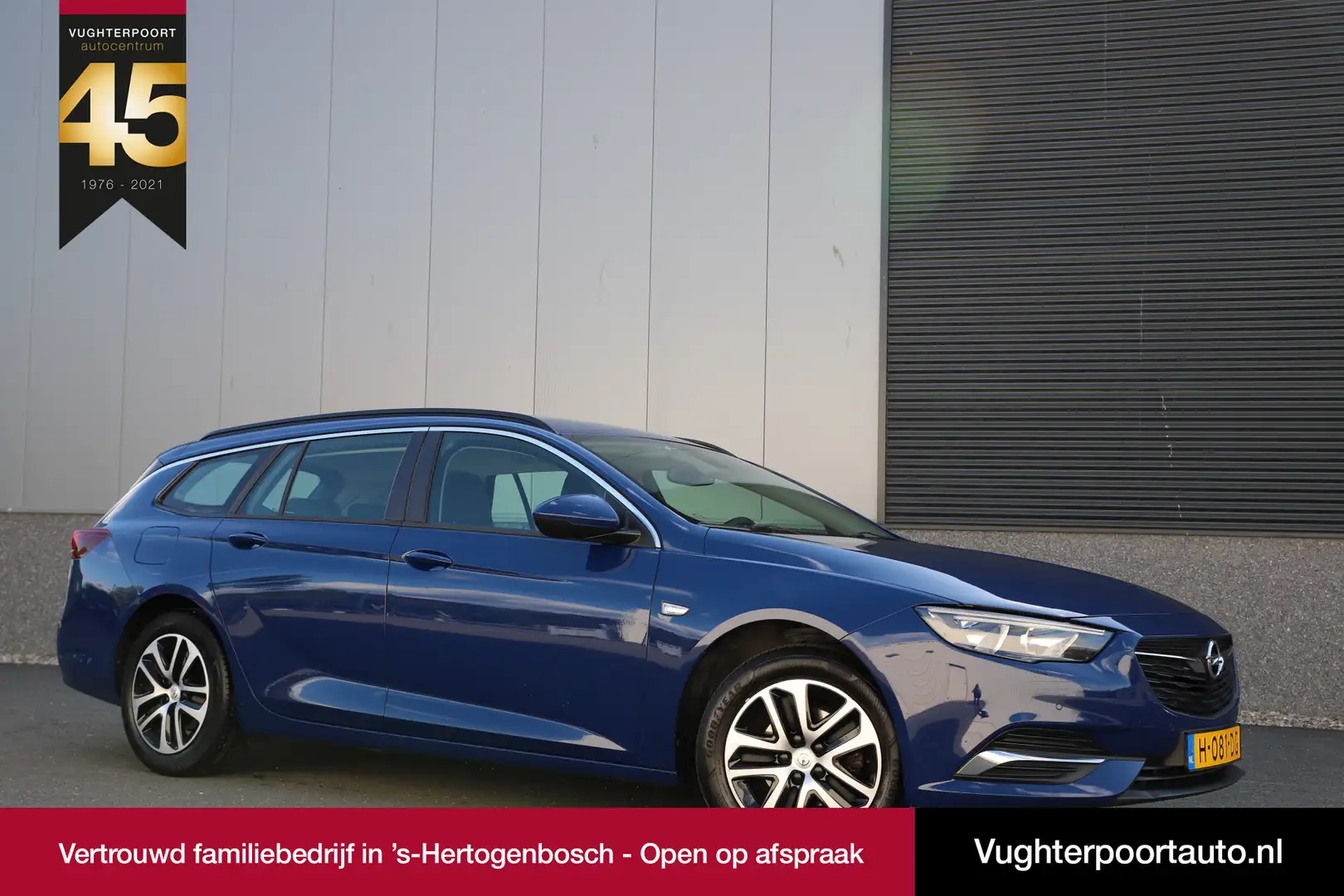 Opel Insignia Sports Tourer 1.5 Turbo 140pk/H6/Trekhaak/ Apple C Blauw - 1