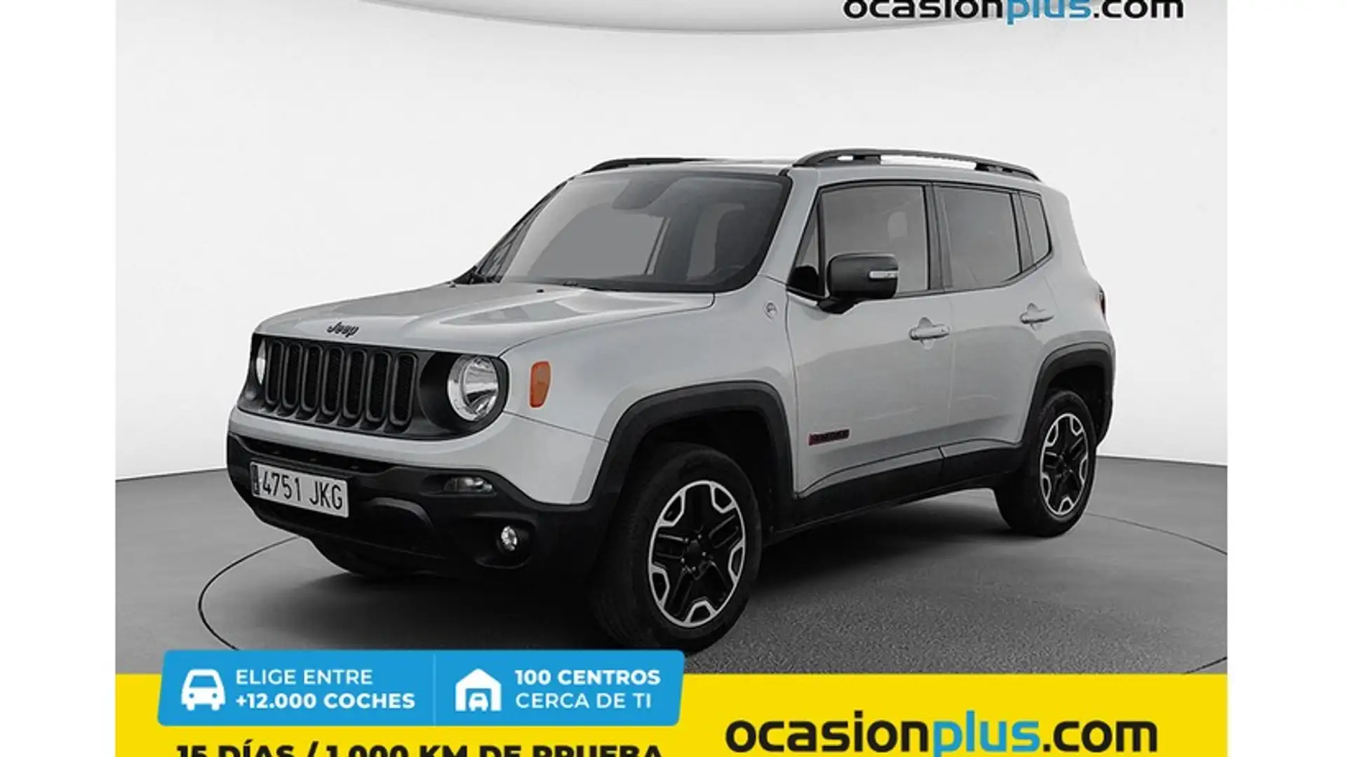 Jeep Renegade 2.0Mjt Trailhawk 4x4 ADLow Aut. 125kW Plateado - 1