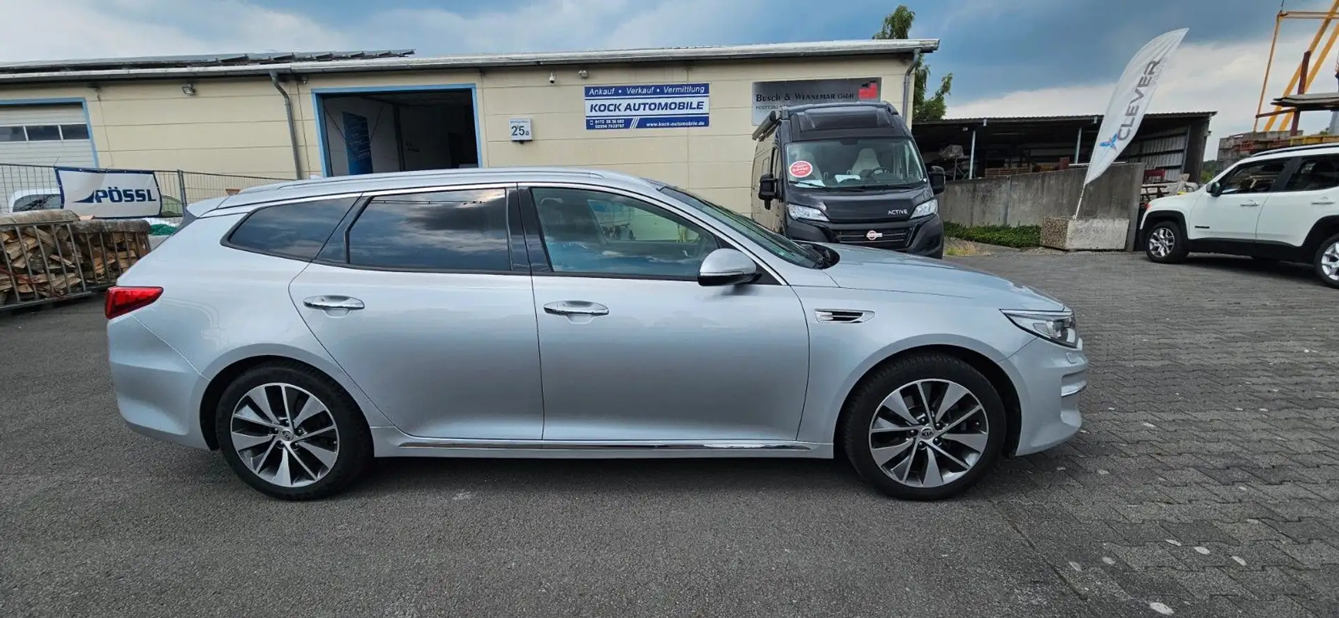 Kia Optima Sportswagon Spirit Srebrny - 1