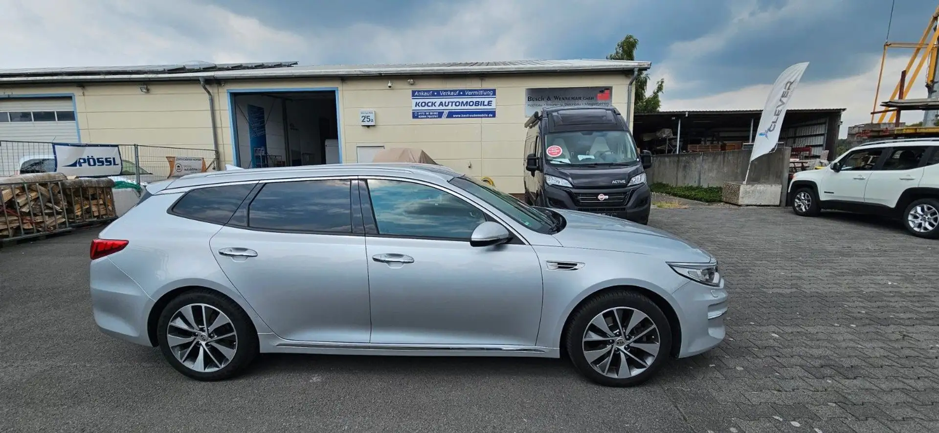 Kia Optima Sportswagon Spirit Srebrny - 2