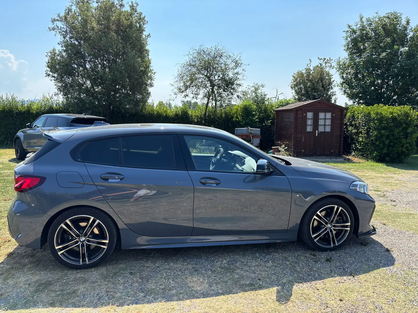 BMW 120 Serie 1 F40 120d xdrive Msport auto Grigio - 2