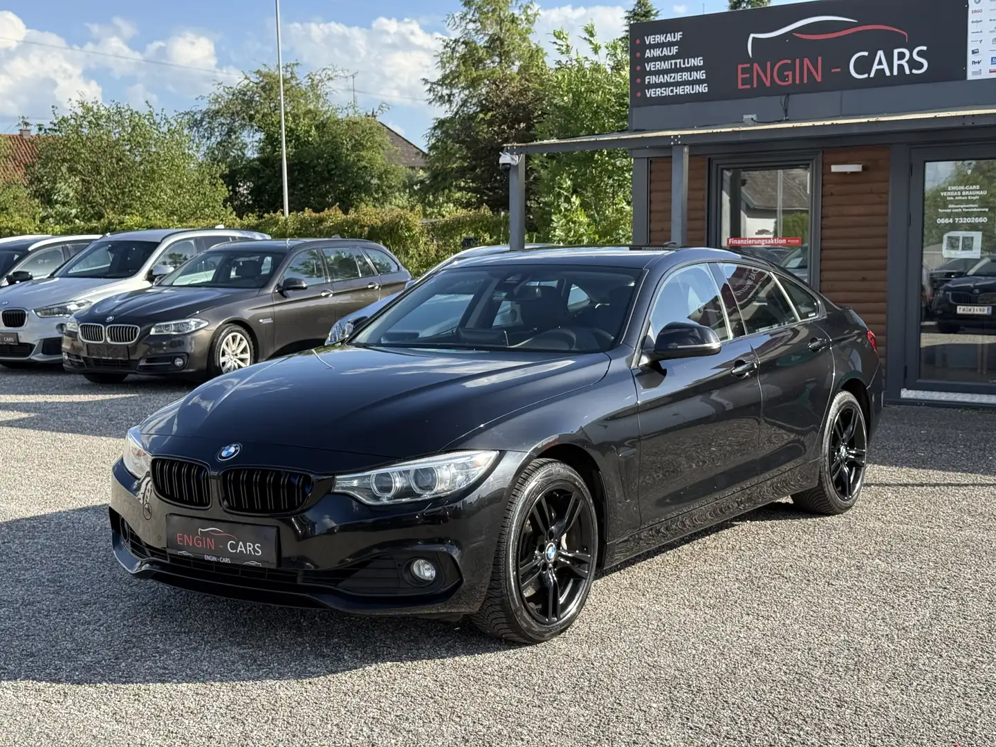 BMW 435 435d xDrive Gran Coupe Advantage Aut. Schwarz - 1