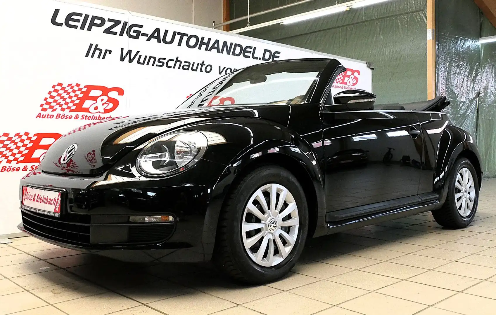 Volkswagen Beetle Cabriolet *KLIMA*TEMPOMAT*EL. VERDECK* Schwarz - 1
