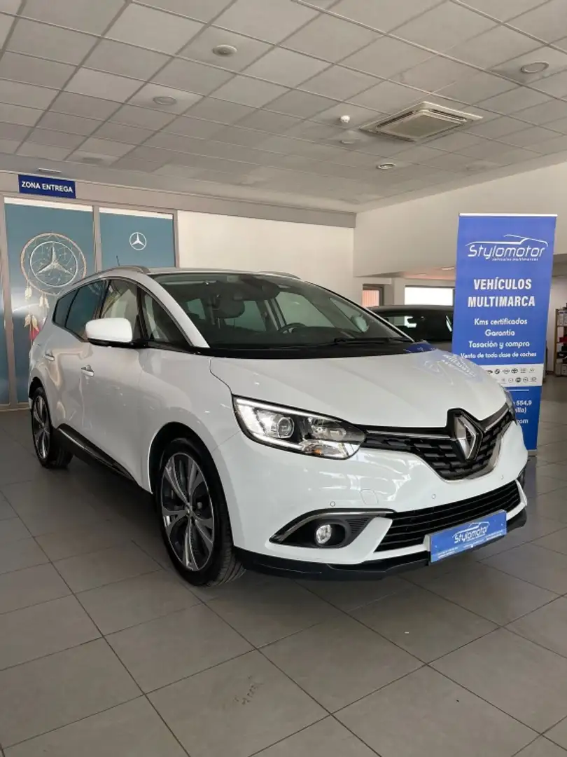 Renault Grand Scenic 1.5dCi Hybrid Assist Zen 81kW Blanc - 1
