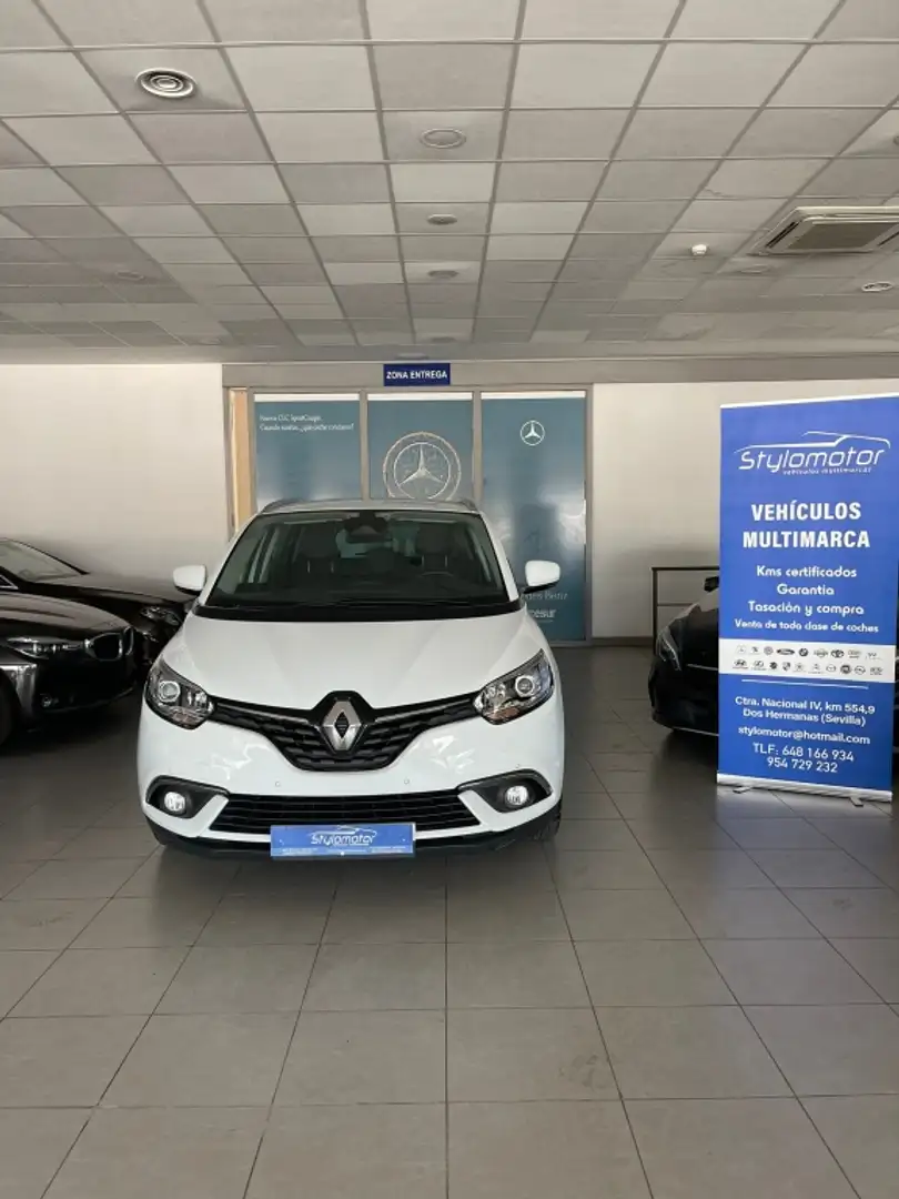 Renault Grand Scenic 1.5dCi Hybrid Assist Zen 81kW Blanc - 2