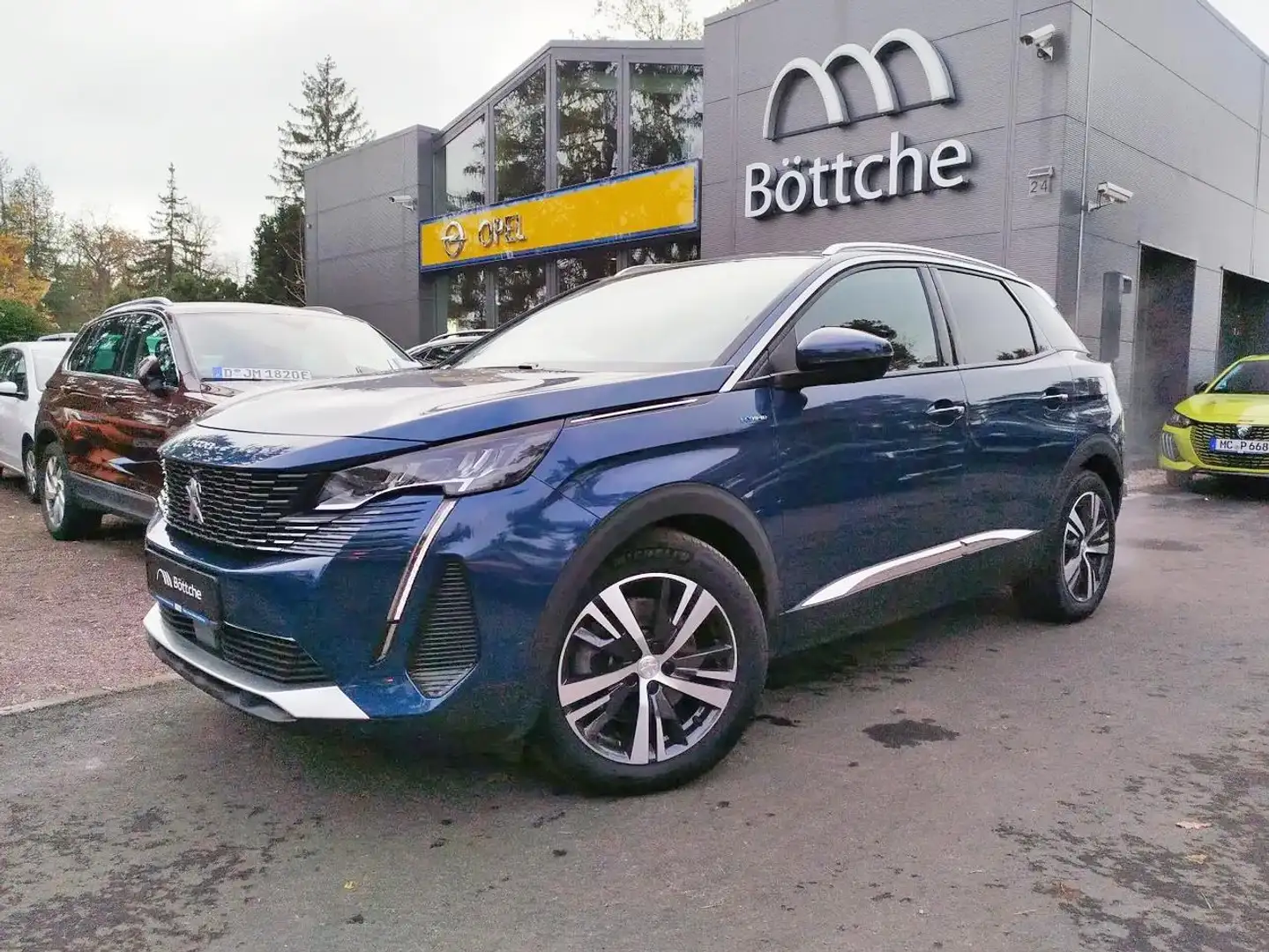 Peugeot 3008 Hybrid 225 Allure Pack el.Heckklappe/360°Kamera/LE Blau - 2