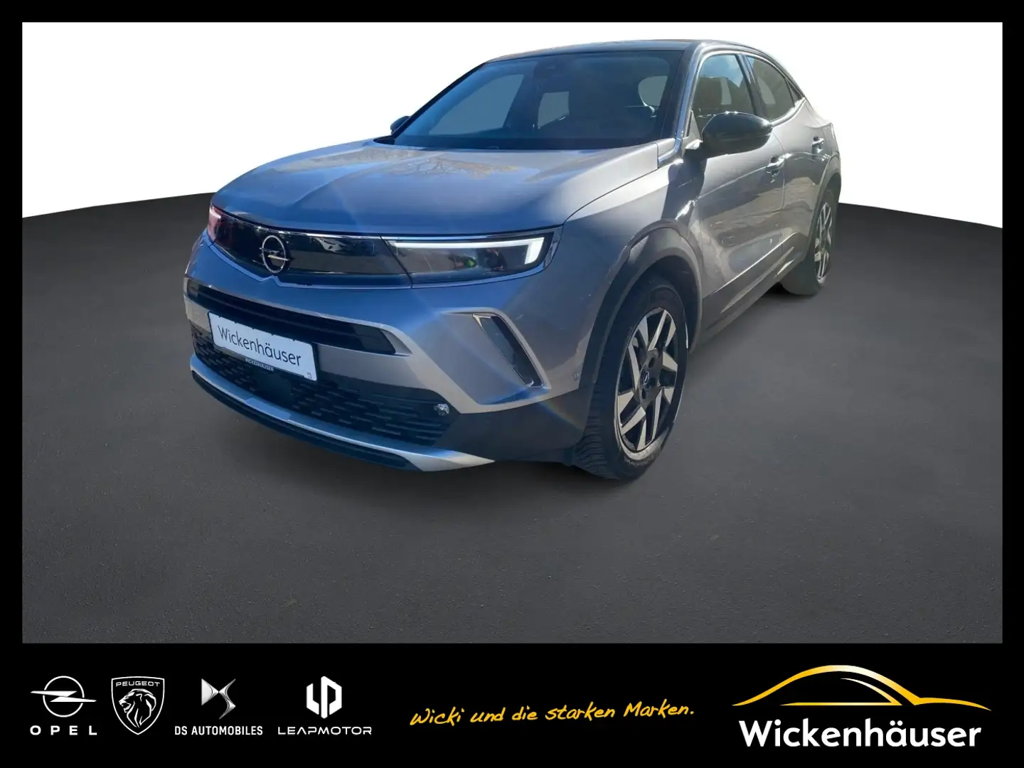 Opel Mokka-E Mokka e Elegance ACC+LED+Navi+SHZ+Fernlichtass. Grau - 1