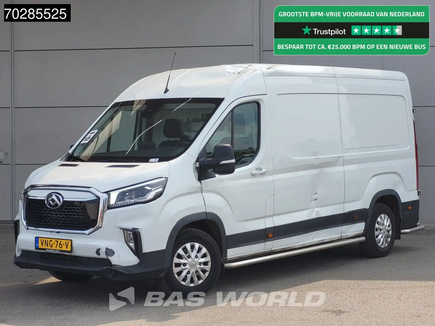 Maxus eDeliver Elektrisch 226 WLTP 72kWh Xenon Airco Cru Wit - 1