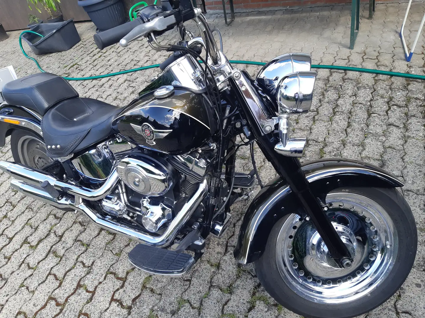 Harley-Davidson Fat Boy Softail FLSTF Green - 2
