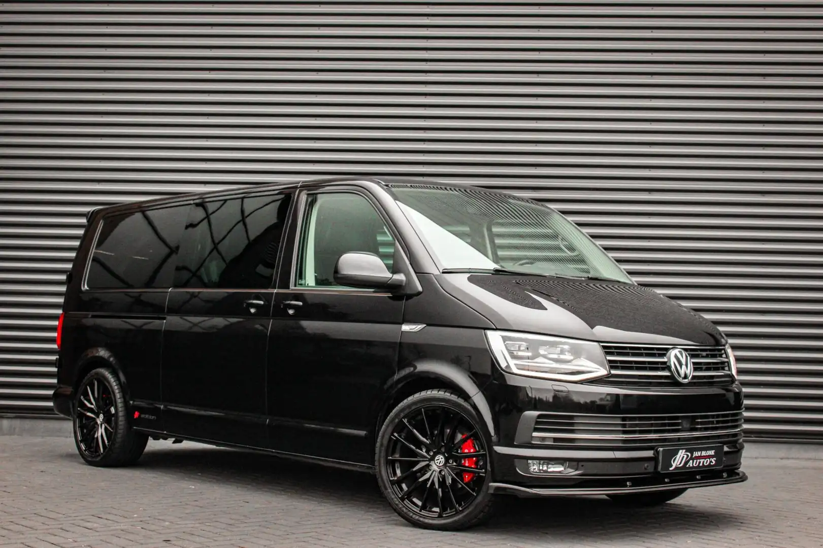 Volkswagen Transporter 2.0 TDI L2H1 DC 150PK JB- EDTION / LEDEREN BEKLEDI Black - 2
