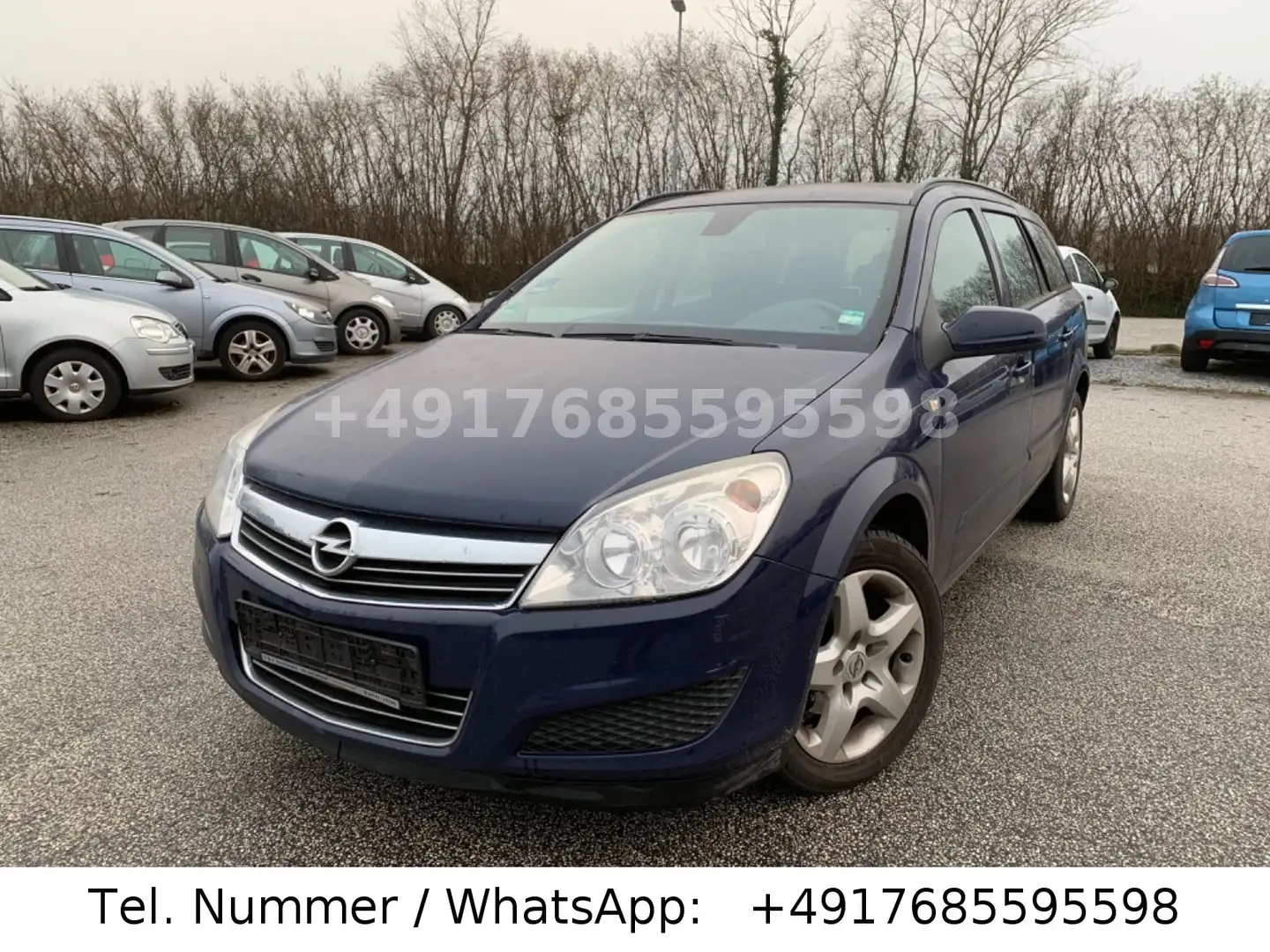 Opel Astra H Caravan Edition Blau - 1