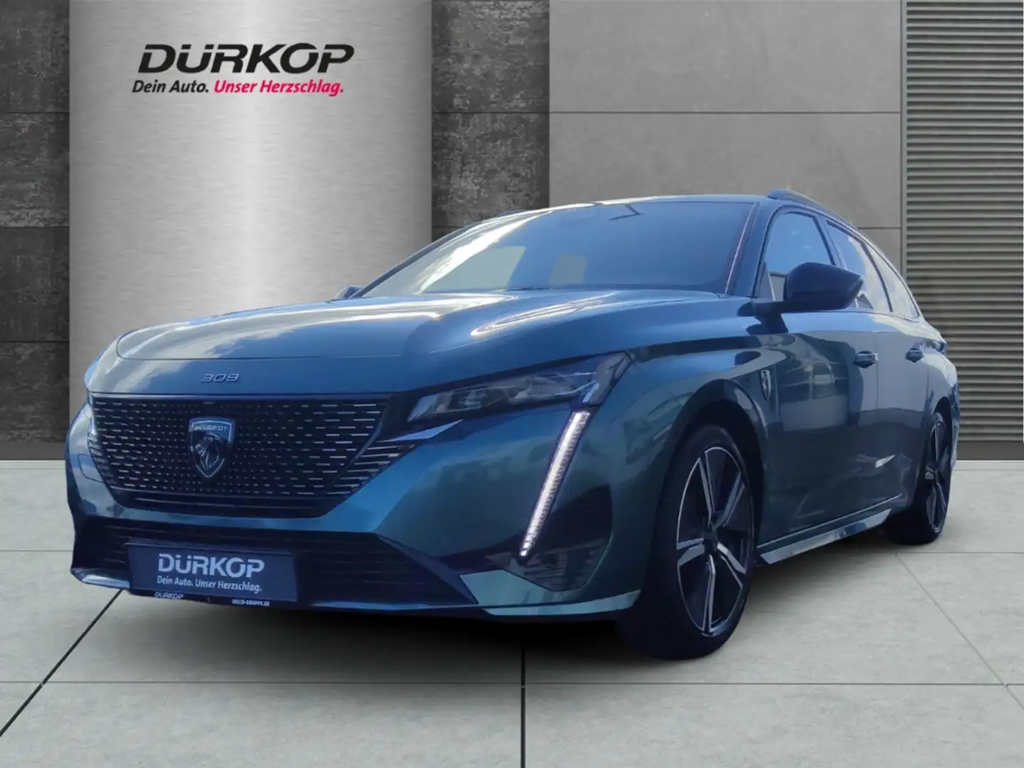 Peugeot 308 SW GT PureTech 130 EAT8,Navi,PDC,SHZ,LED,Bluetooth Bleu - 1