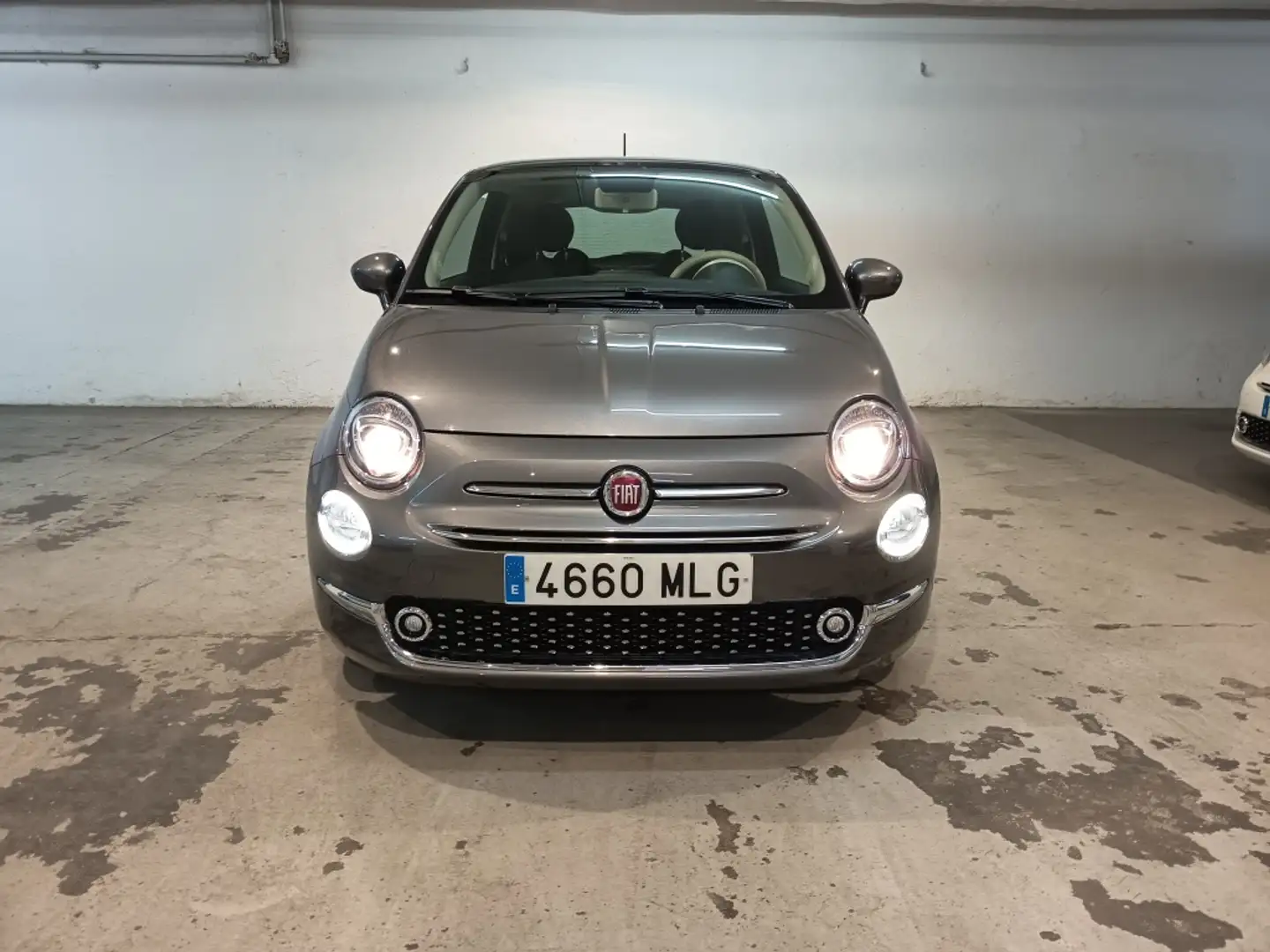 Fiat 500 1.0 Hybrid Monotrim 52kW Gris - 2