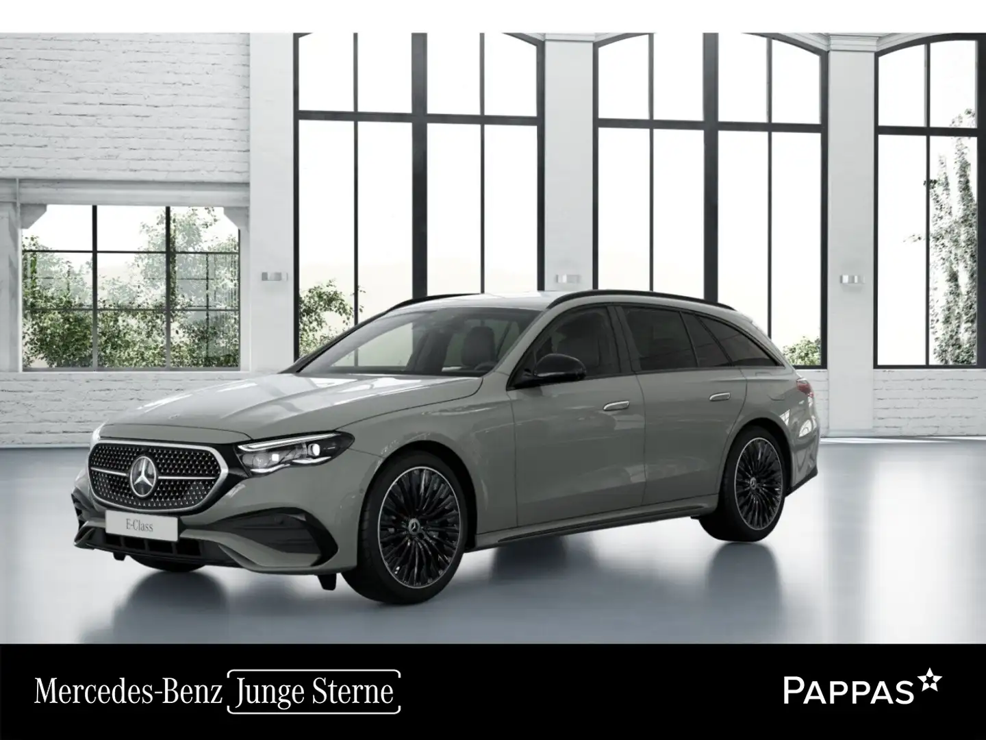 Mercedes-Benz E 300 de 4MATIC T-Modell mit EQ Hybrid Technologie AMG L Grau - 1