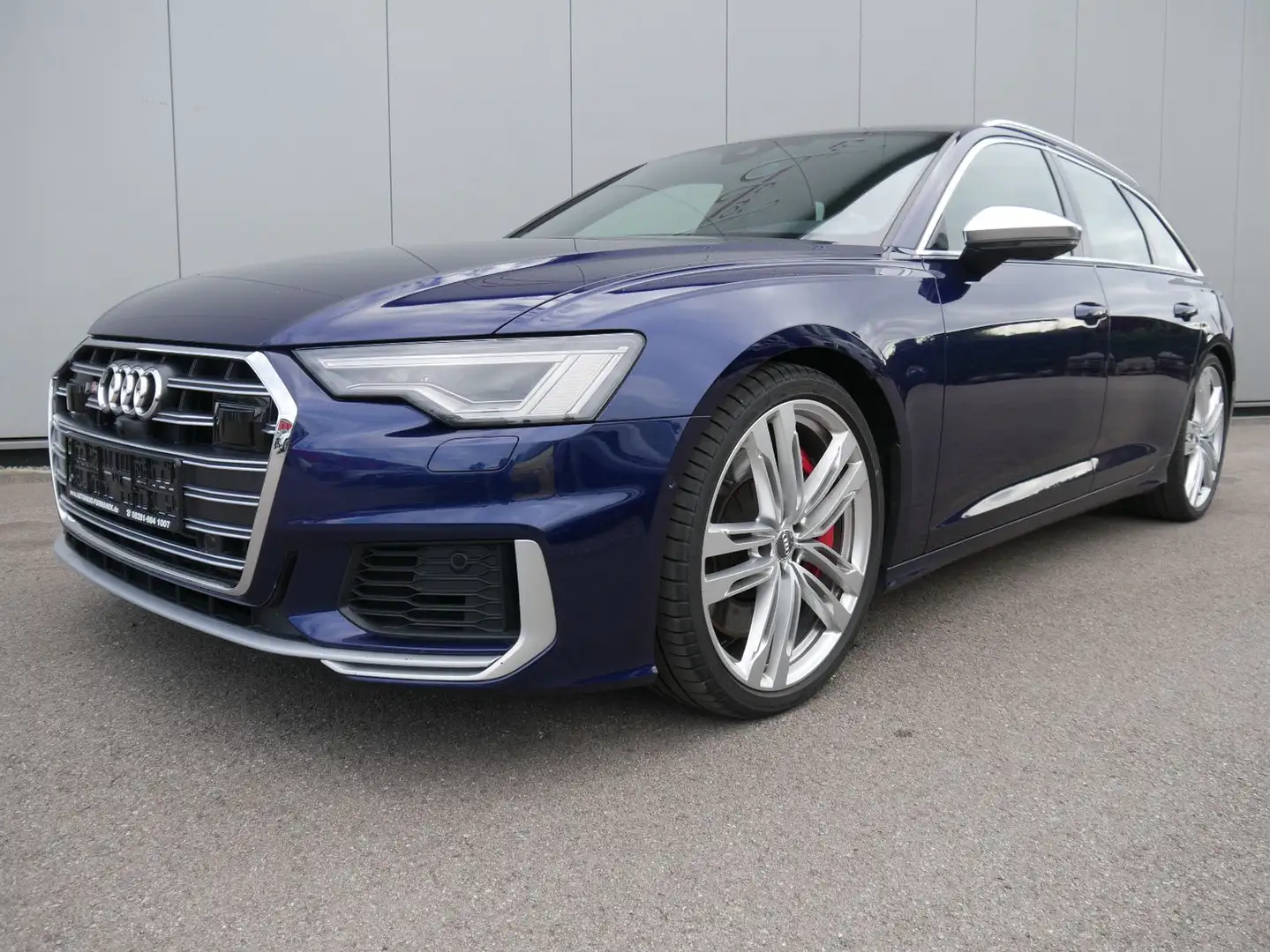 Audi S6 Avant 3.0 TDI Quattro MATRIX/PANO/STHZ/AHK Blau - 1