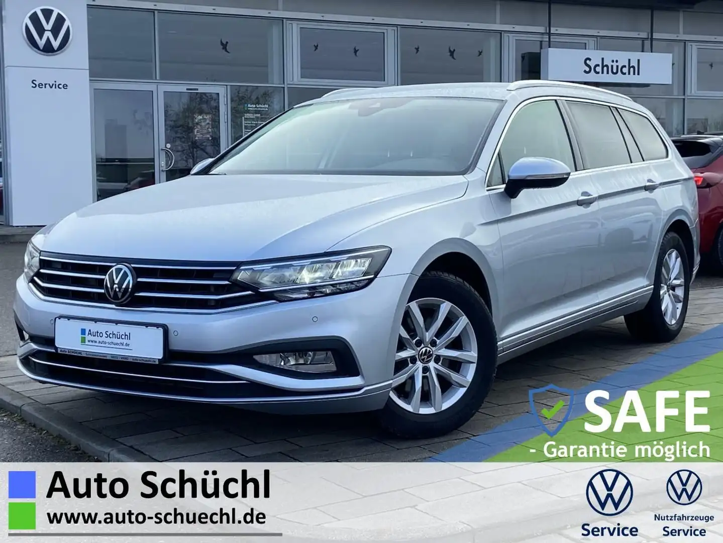 Volkswagen Passat Variant 1.5 TSI DSG Business AHK+KAMERA+4 Silber - 1