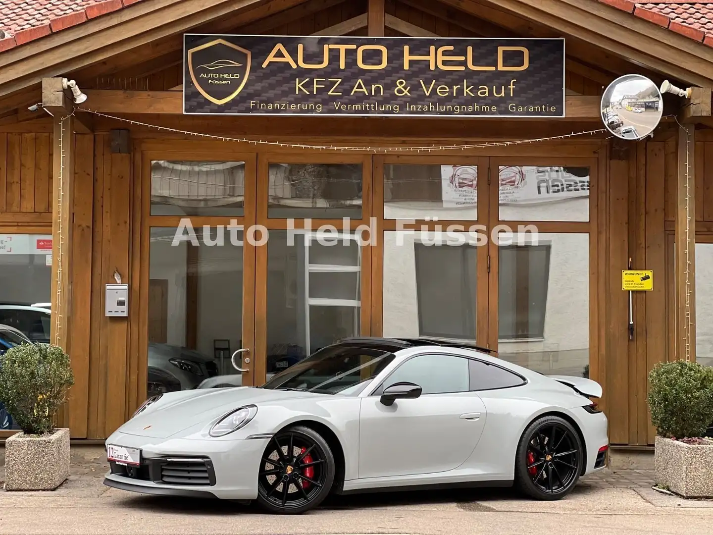 Porsche 992 911/992 Carrera S Aut Kam Pano SportChr Approved Gris - 1