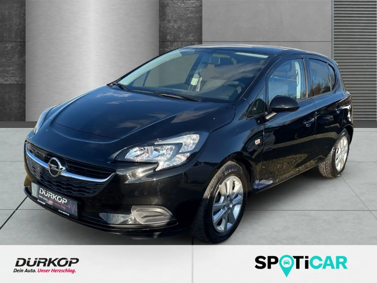 Opel Corsa Edition Klima/heizb. Frontscheibe Noir - 1
