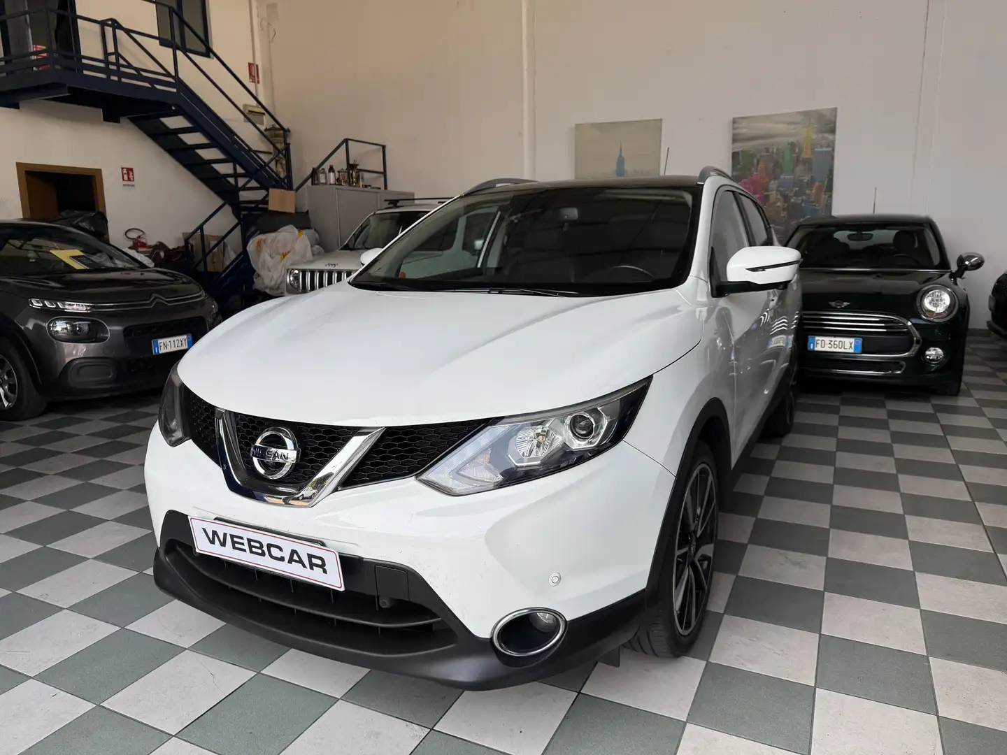 Nissan Qashqai 1.2 dig-t Acenta 115cv Bianco - 1