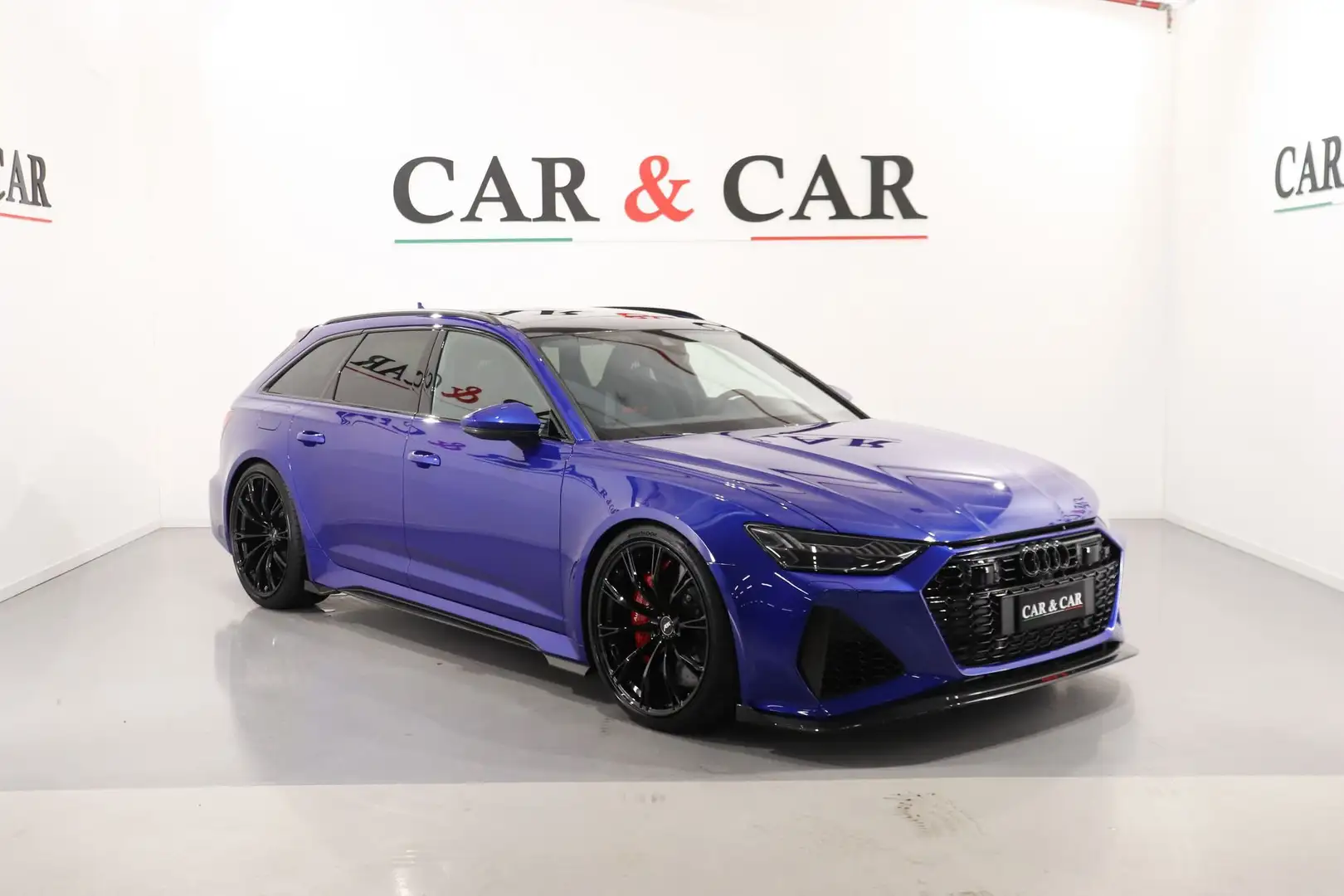 Audi RS6 RS6-S ABT Bleu - 1
