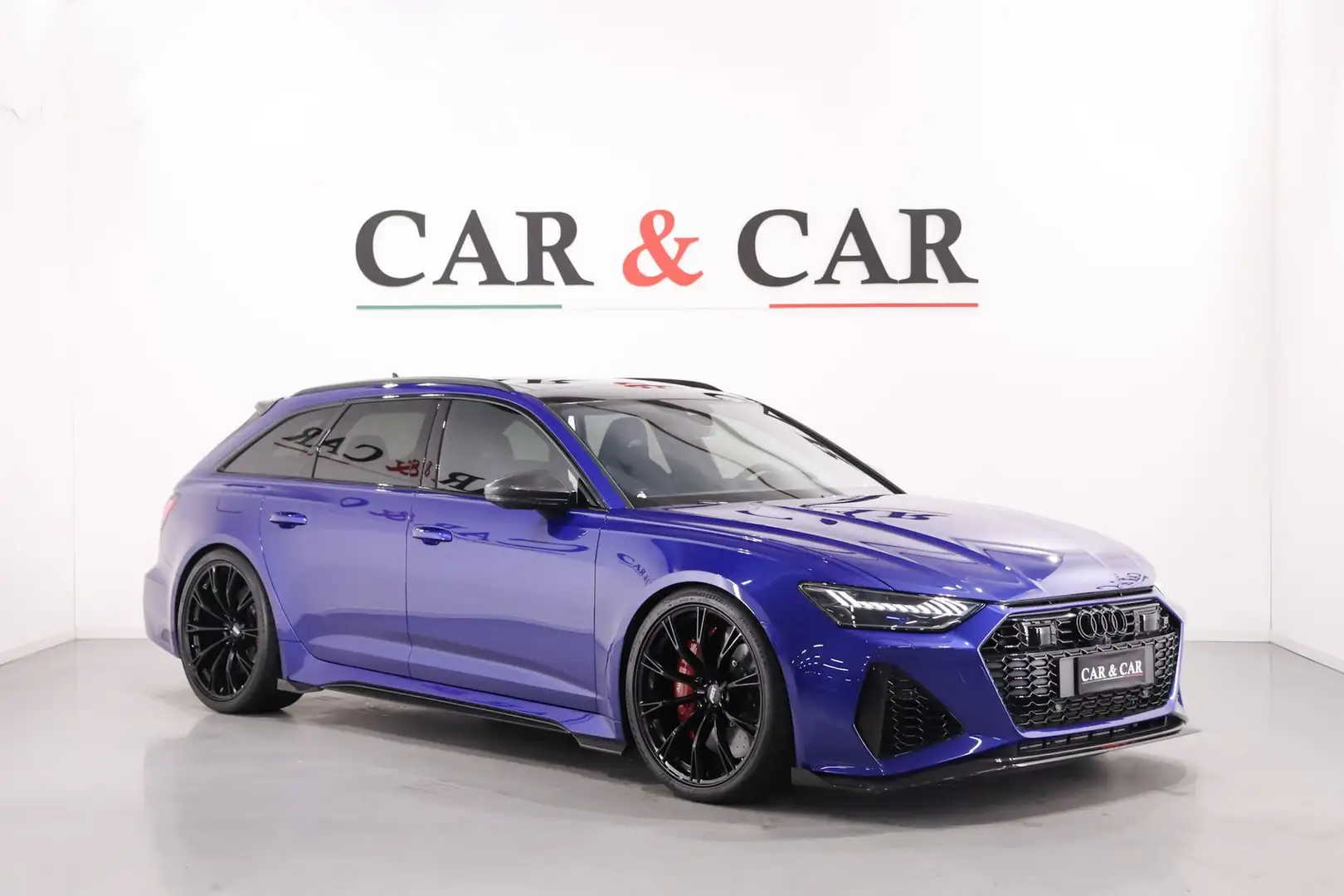 Audi RS6 RS6-S ABT Bleu - 1