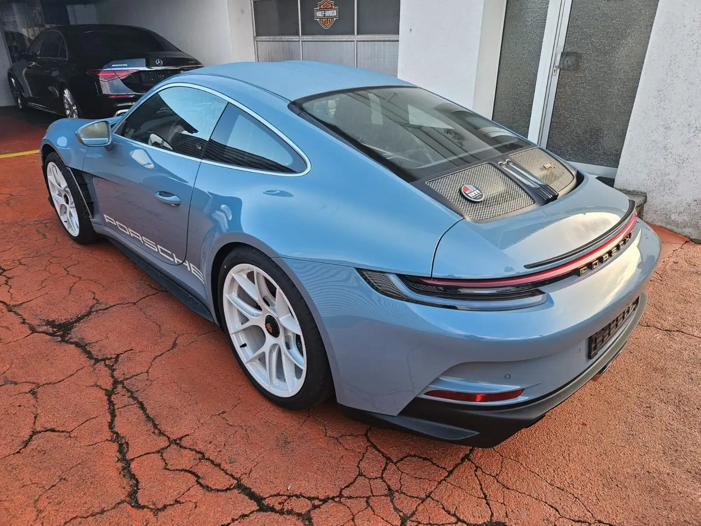 Porsche 992 S/T Hertitage design Rollbar Blu/Azzurro - 2