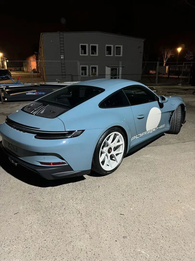 Porsche 992 S/T Hertitage design Rollbar Blau - 1