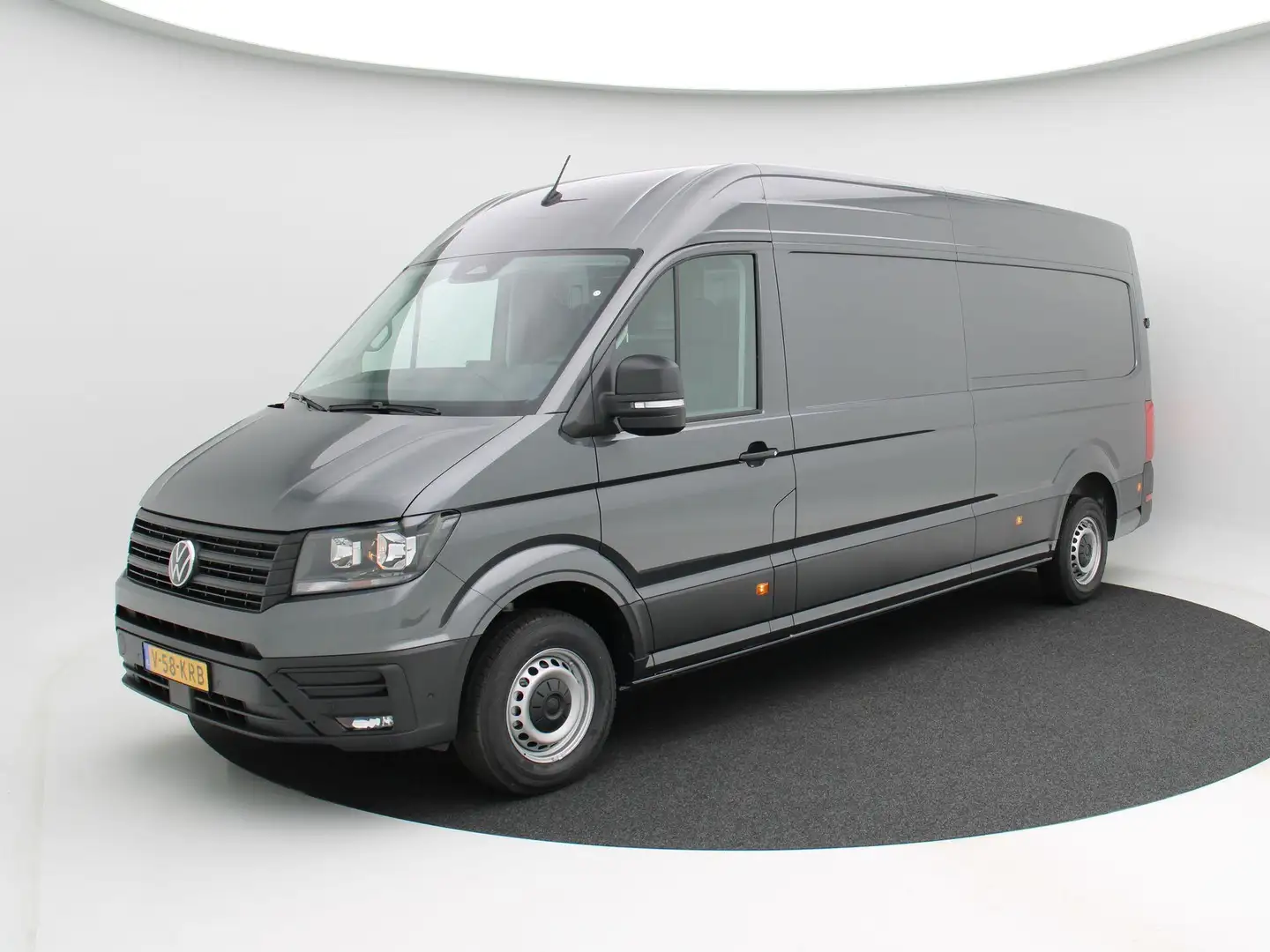 Volkswagen Crafter 35 2.0 TDI 140 PK L4H3 Highline | V-58-KRB | Autom Grijs - 1