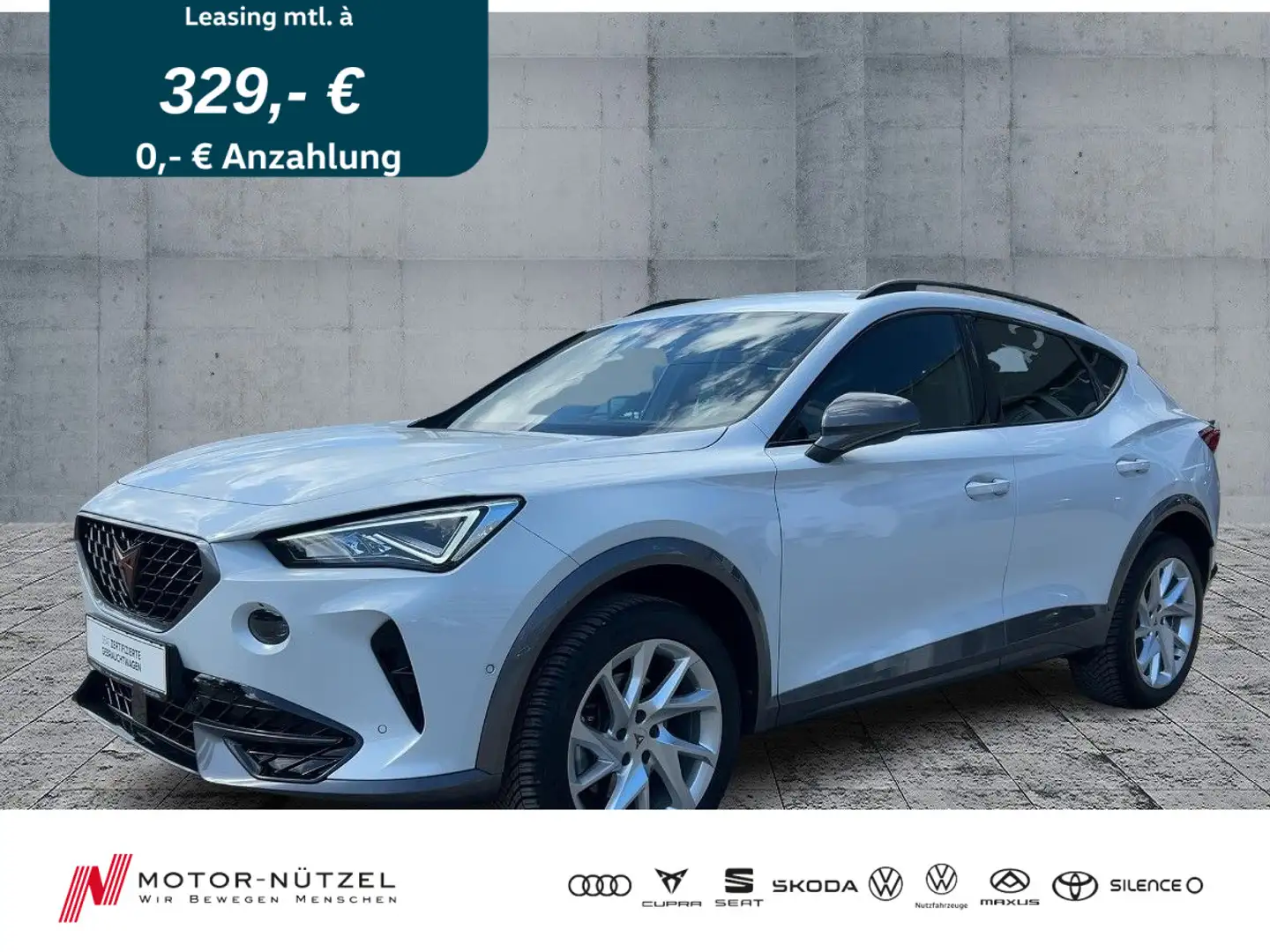 CUPRA Formentor 2.0 TSI DSG 4DRIVE LED+NAVI+KAMERA Weiß - 1