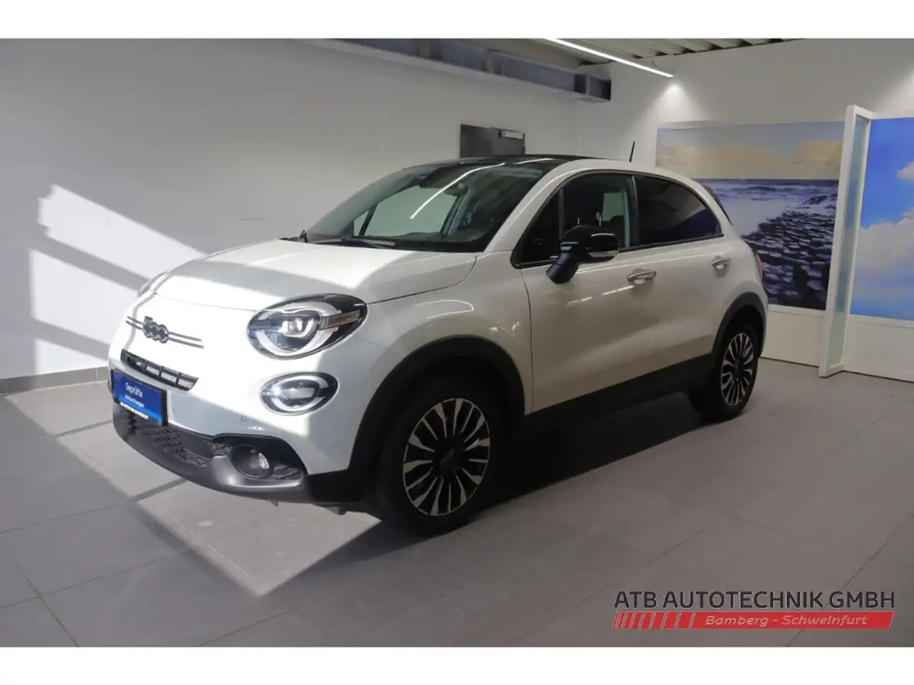 Fiat 500 X Dolcevita 1.5 GSE Hybrid Faltdach Navi LED, миниатюра 2