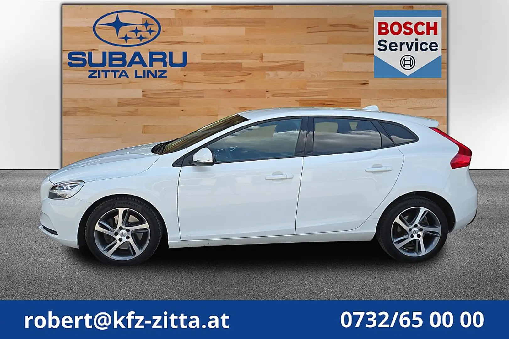Volvo V40 D2 Kinetic Geartronic ! Top Zustand! Weiß - 2